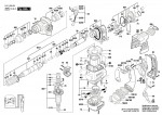 Bosch 3 611 B3A 0G1 GBH 3-28 DRE Rotary Hammer Spare Parts